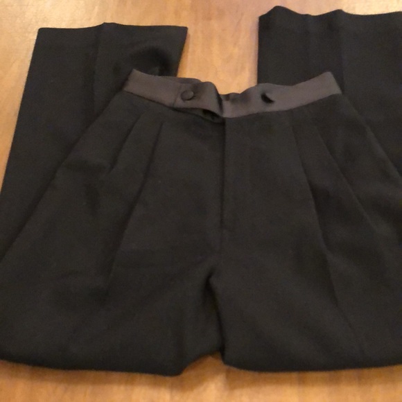 Nolan Miller Black Wool Pants - Picture 3 of 7